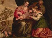 Paolo Veronese The Mystic Marriage of St Catherine oil painting on canvas